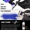 U.S. Art Supply Transparent Deep Black Acrylic Special Effects Airbrush Paint - 8oz Ready to Spray Air Brush Paint for Nails, Models, Fabric - Water-Based Air Brush Painting